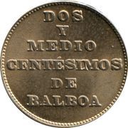 2½ Centésimos reverse image