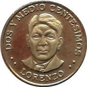 2½ Centésimos Victoriano Lorenzo reverse image