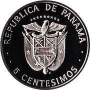 5 Centésimos Carlos Finlay obverse image