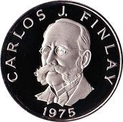 5 Centésimos Carlos Finlay reverse image