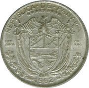 ⅒ Balboa obverse image