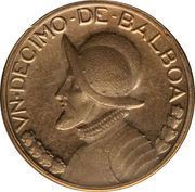 ⅒ Balboa Piedfort reverse image