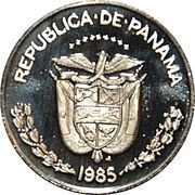 ⅒ Balboa obverse image