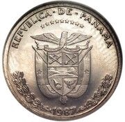 ⅒ Balboa Pattern obverse image