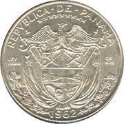 ¼ Balboa obverse image
