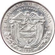 ¼ Balboa Republic obverse image