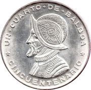 ¼ Balboa Republic reverse image