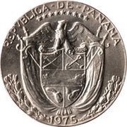 ¼ Balboa obverse image