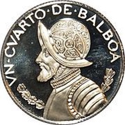 ¼ Balboa reverse image