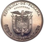 ¼ Balboa Pattern obverse image