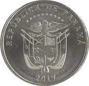 ¼ Balboa Justo Arosemena obverse image
