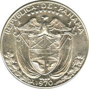 ½ Balboa obverse image
