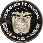 ½ Balboa obverse image