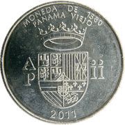 ½ Balboa Coin from 1580 reverse image