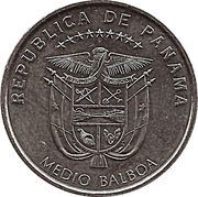 ½ Balboa Discovery of the Pacific Ocean obverse image