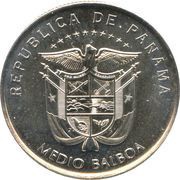 ½ Balboa Church of the Society of Jesus obverse image