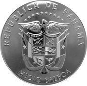 ½ Balboa Convent of San Francisco obverse image