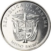 ½ Balboa Panama City obverse image