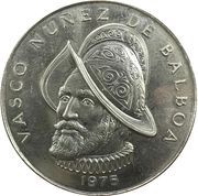 1 Balboa Mule, Panama, 1975-1976 reverse image