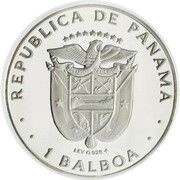 1 Balboa Silver obverse image