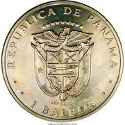 1 Balboa Mule obverse image