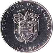 1 Balboa General Torrijos obverse image