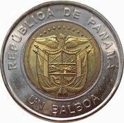1 Balboa Panamanian Red Cross obverse image