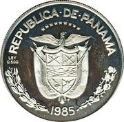 5 Balboas Discoverer of the Pacific obverse image