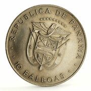 10 Balboas Ratification of Panama Canal Treaty obverse image