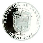 10 Balboas Panama Canal Treaty Implementation obverse image