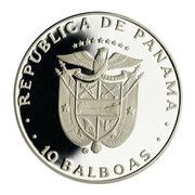 10 Balboas International Year of the Child obverse image