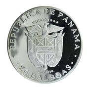20 Balboas Vasco Nunez de Balboa obverse image