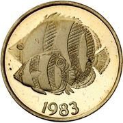 20 Balboas Banded Butterfly Fish reverse image