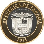 20 Balboas Reversion of the Panama Canal obverse image