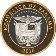 20 Balboas Panama Canal obverse image