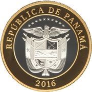 20 Balboas A Century Uniting the World obverse image