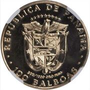 100 Balboas Native design obverse image