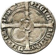 Griffin - John of Bavaria, Belgium, 1389 reverse image