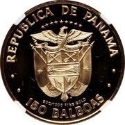 150 Balboas Simon Bolivar obverse image