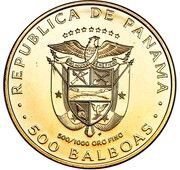 500 Balboas Great Egrets obverse image