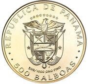 500 Balboas Sailfish obverse image
