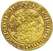 Griffin - John of Bavaria, Belgium, 1389-1418 reverse image