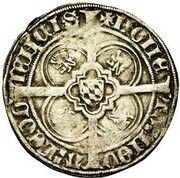 2 Griffins - John of Bavaria, Belgium, 1389 reverse image
