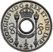 ½ Penny - George V obverse image