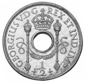 ½ Penny - George V Trial Strike obverse image