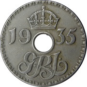 6 Pence - George V obverse image
