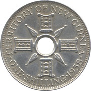 1 Shilling - George VI reverse image
