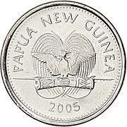 5 Toea - Elizabeth II obverse image