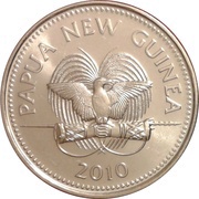 10 Toea - Elizabeth II obverse image