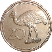 20 Toea - Elizabeth II reverse image